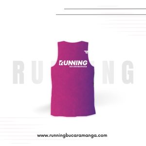 Camisilla Morada Acapulco Running Bucaramanga Personalizada