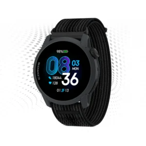 RELOJ COROS PACE 4 NEGRO NYLON