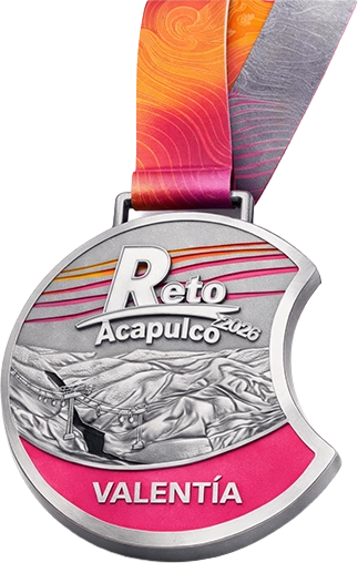 Medalla Finisher Reto Acapulco 2026