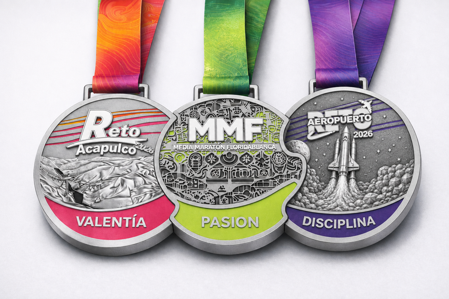 Trilogía Medallas Reto Aeropuerto